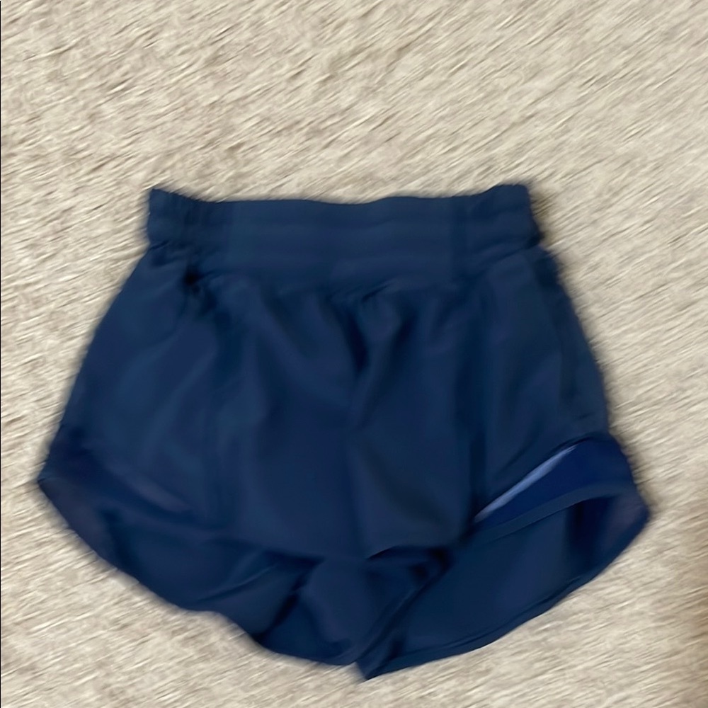 lululemon athletica Blue Athletic Shorts with Skort Design